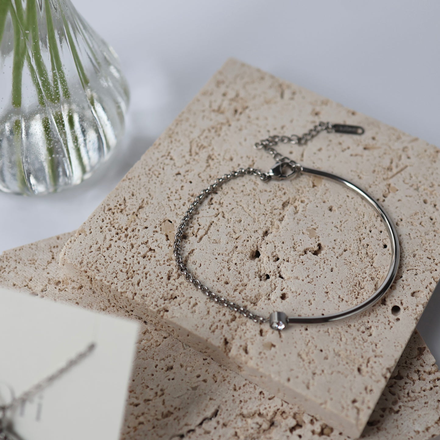 Coin necklace & Half chain brecelet