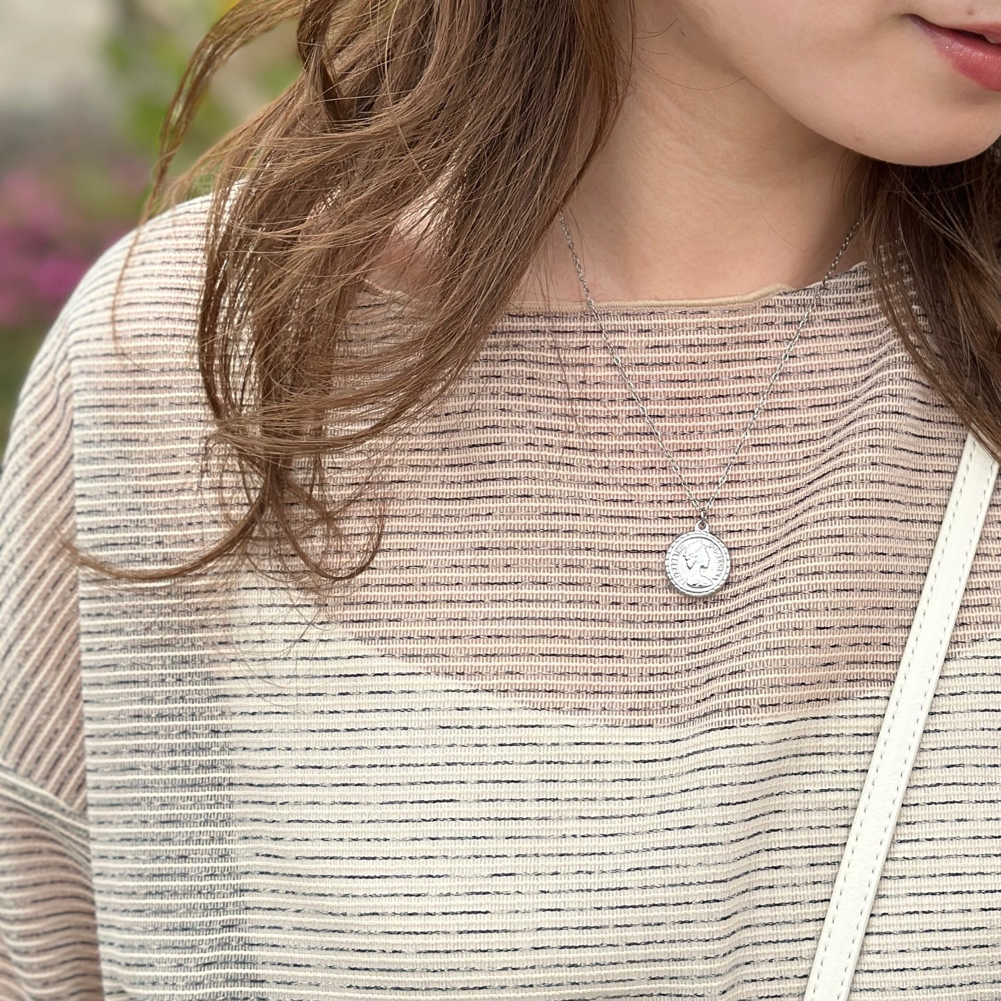 Coin necklace & Half chain brecelet