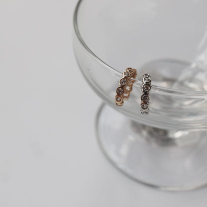 Zirconia ear cuff